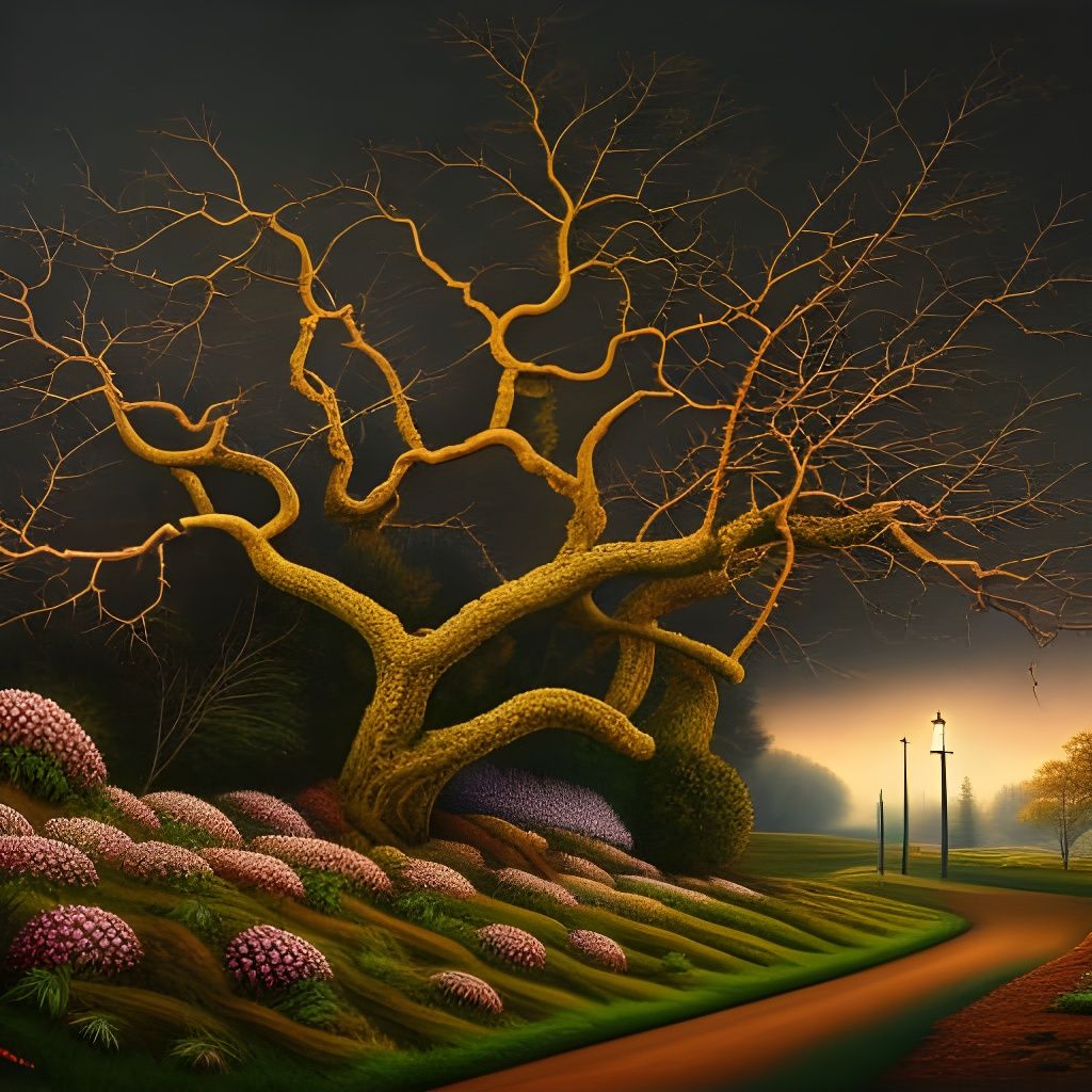 old barren tree