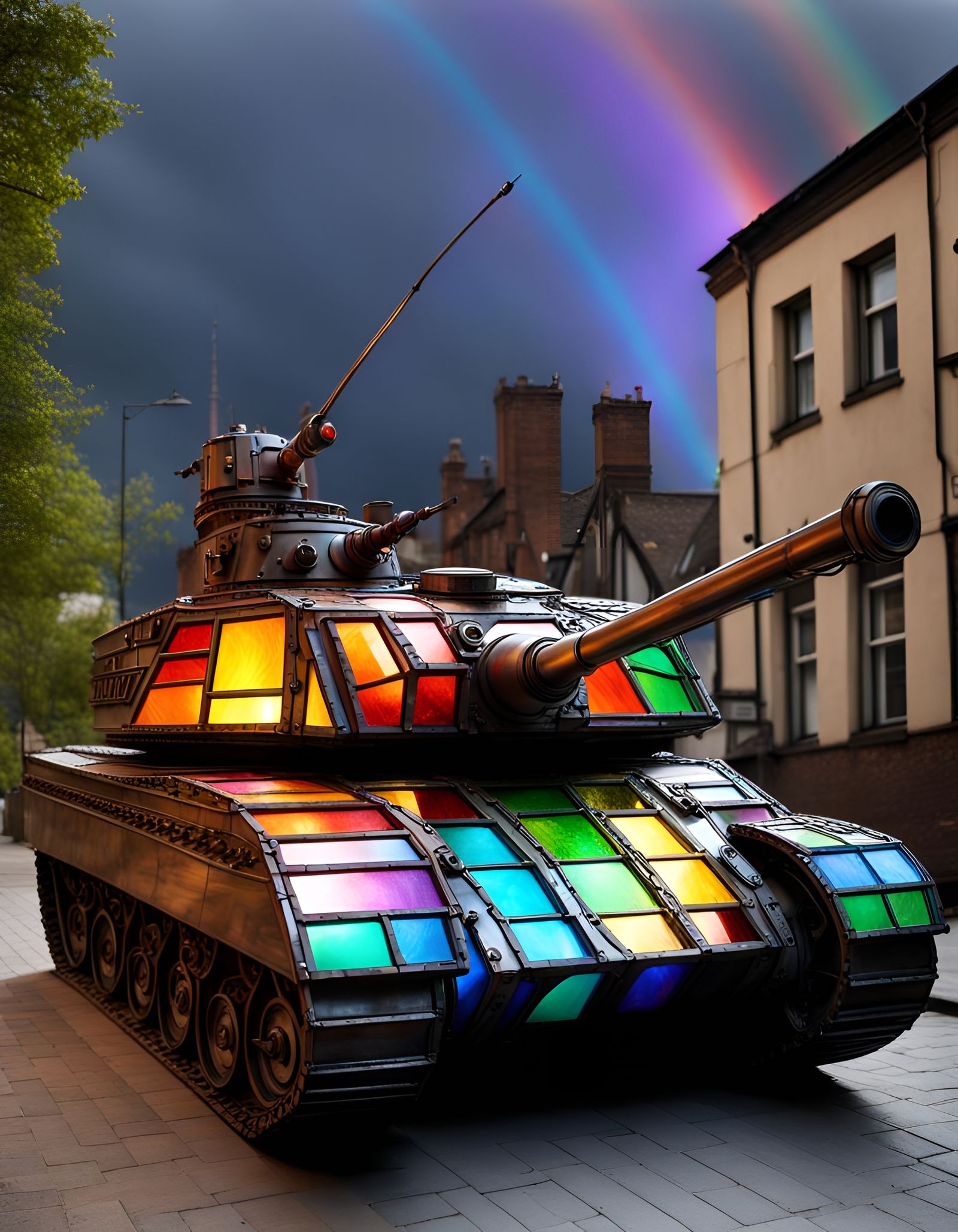 Stained Glass Tank