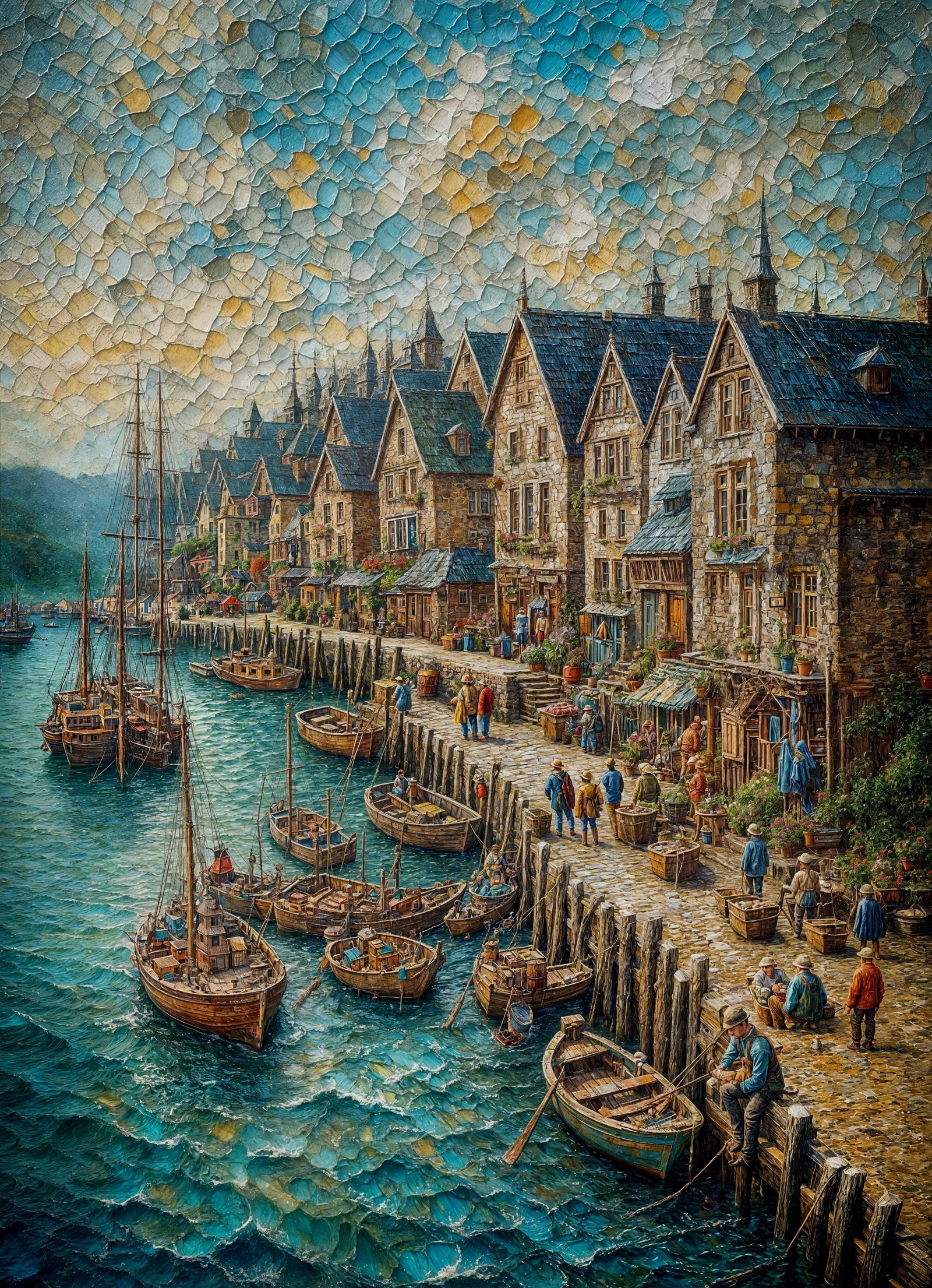 Fishing Village   by @AncientAardvark 