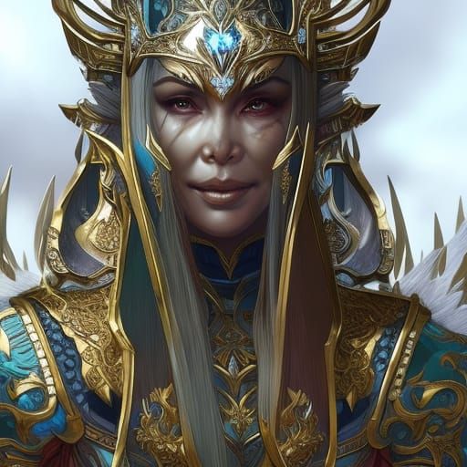 Woman Warrior - Ai Generated Artwork - Nightcafe Creator