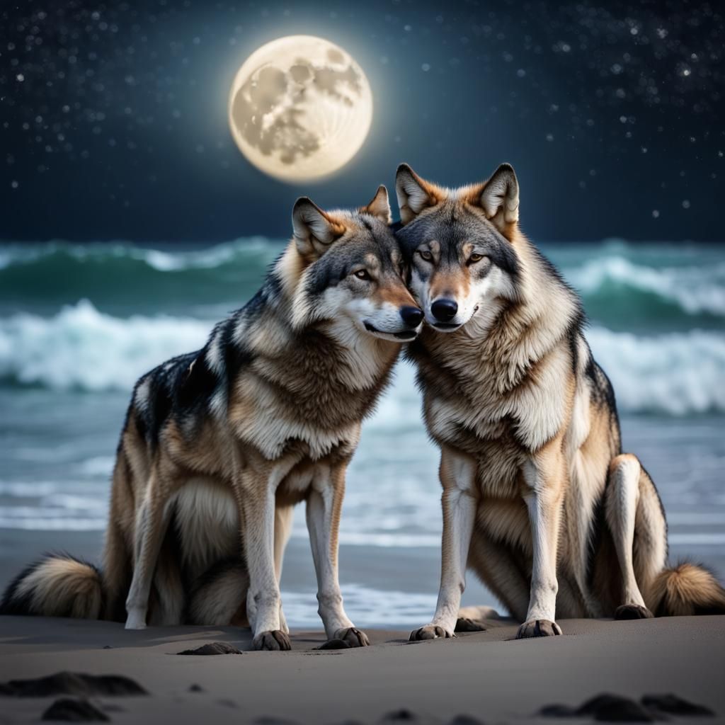 under the dull moon