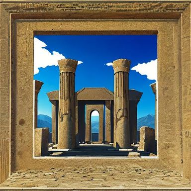 Persepolis Iran - AI Generated Artwork - NightCafe Creator