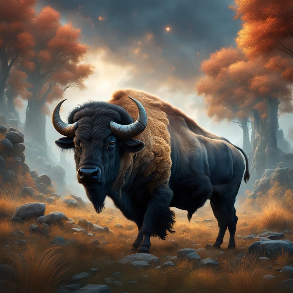 A buffalo