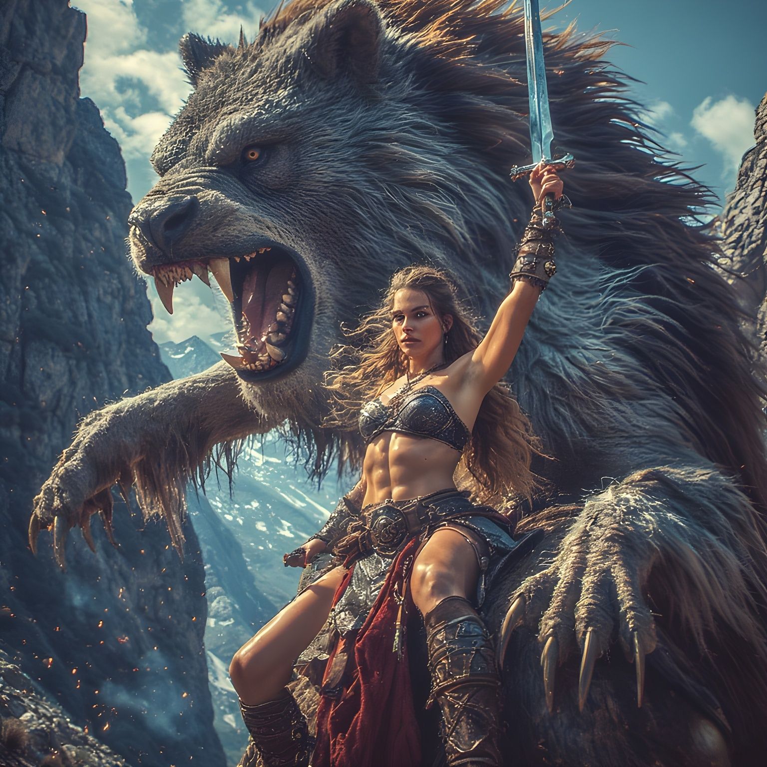 Beauty and the Beast  by @Thordis Alfstein