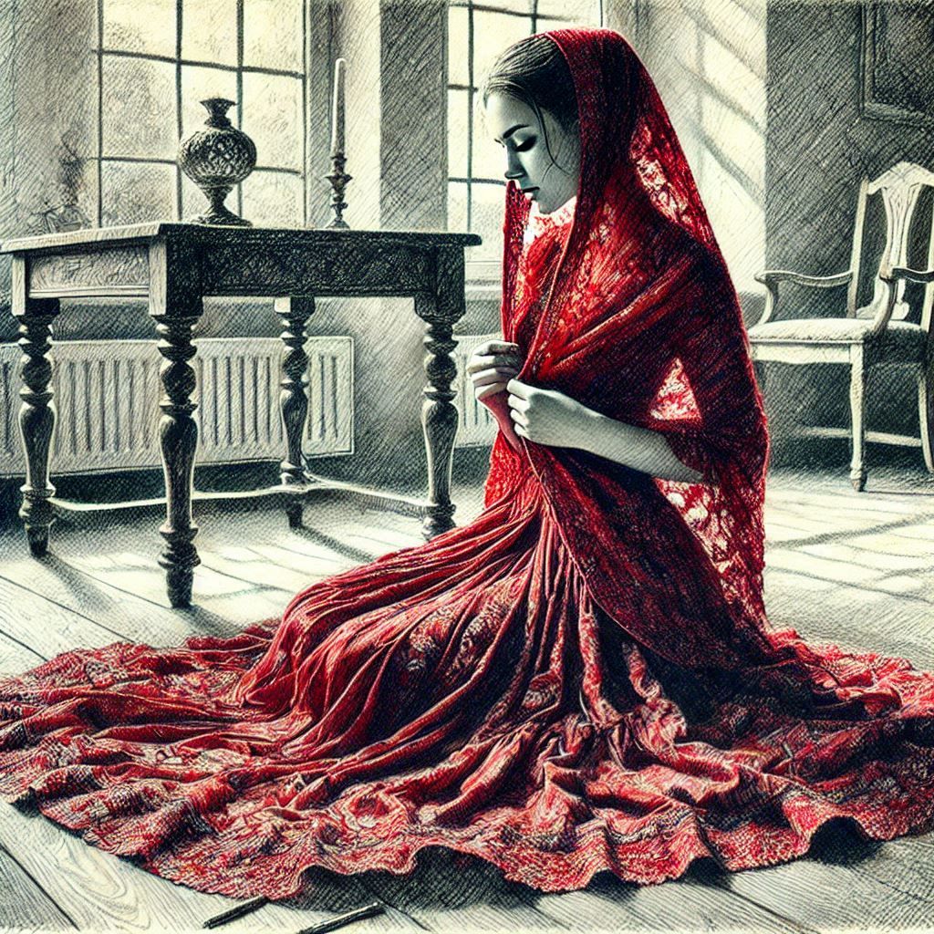 On the floor / sketch /