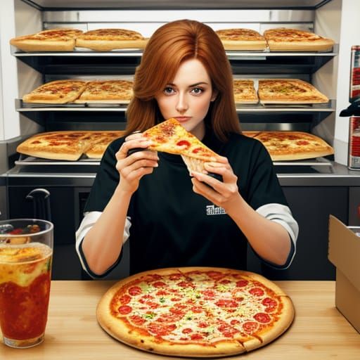 Quick Bite in the Back Room