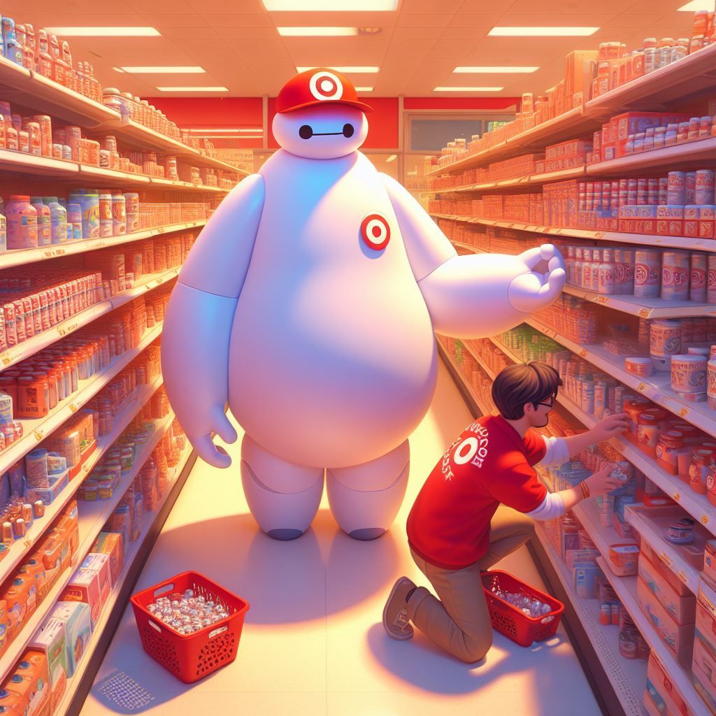 Baymax the Target Employee
