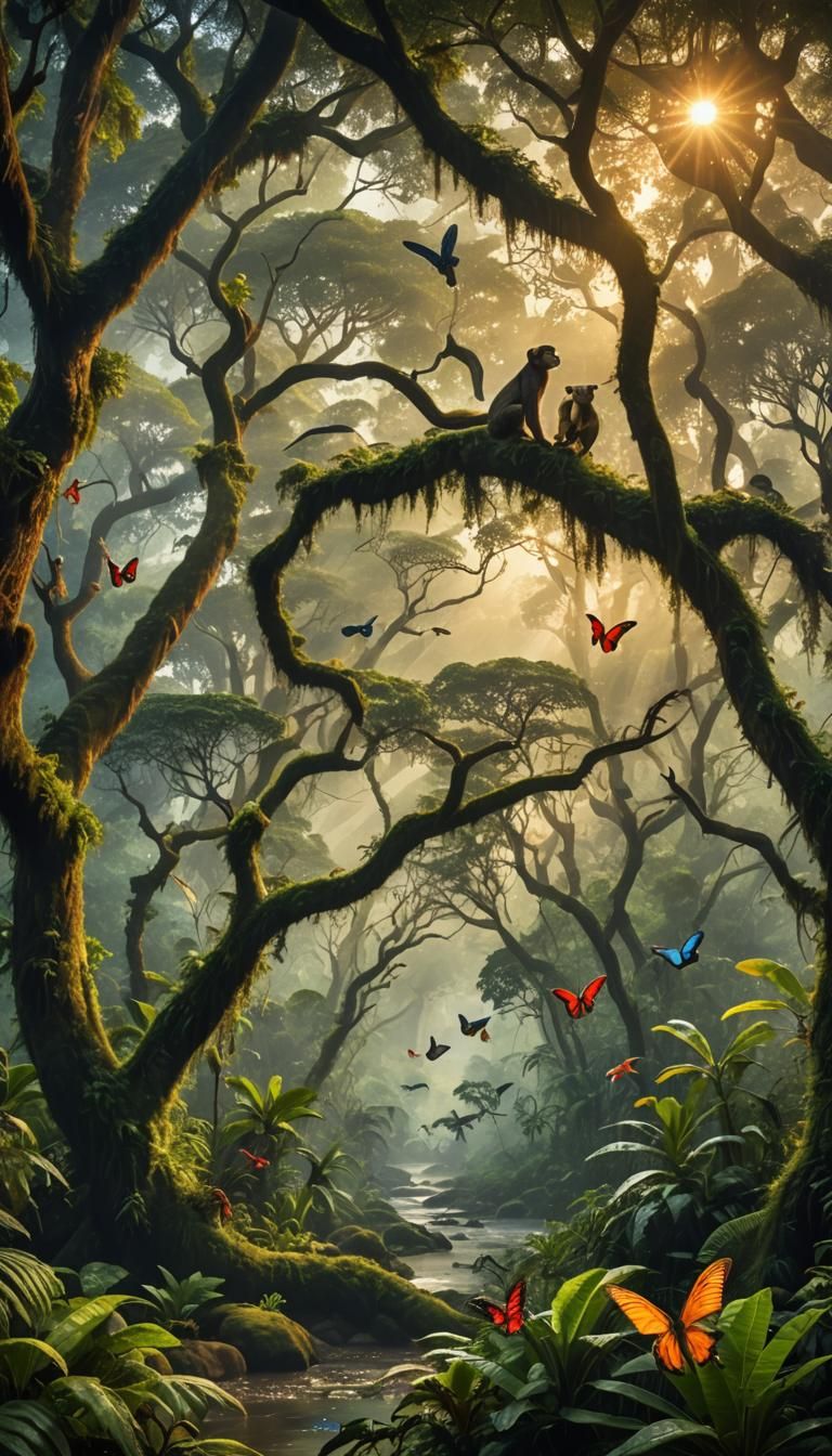 Living Rainforest  by @undefined