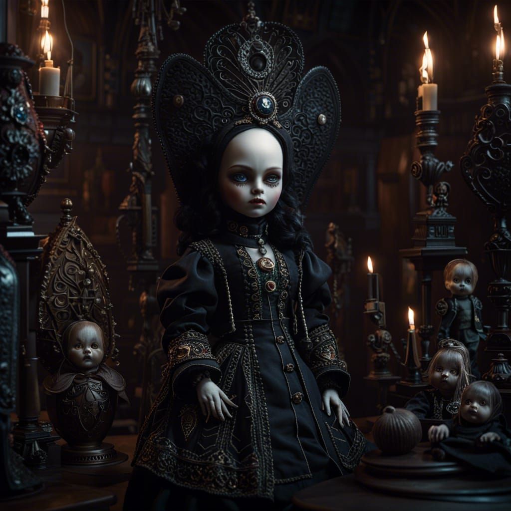 Gothic Doll Museum...  by @Yumi