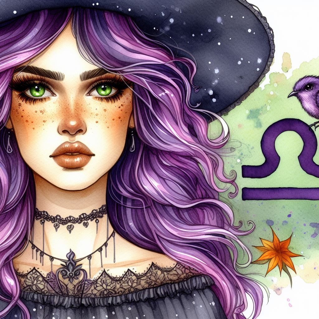 Libra Witch - AI Generated Artwork - NightCafe Creator