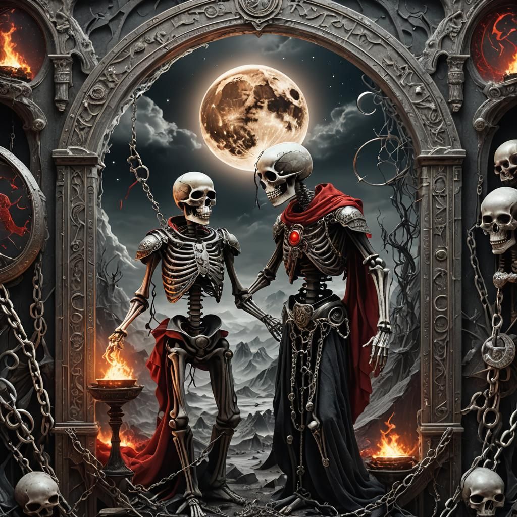 Tarot card The Moon