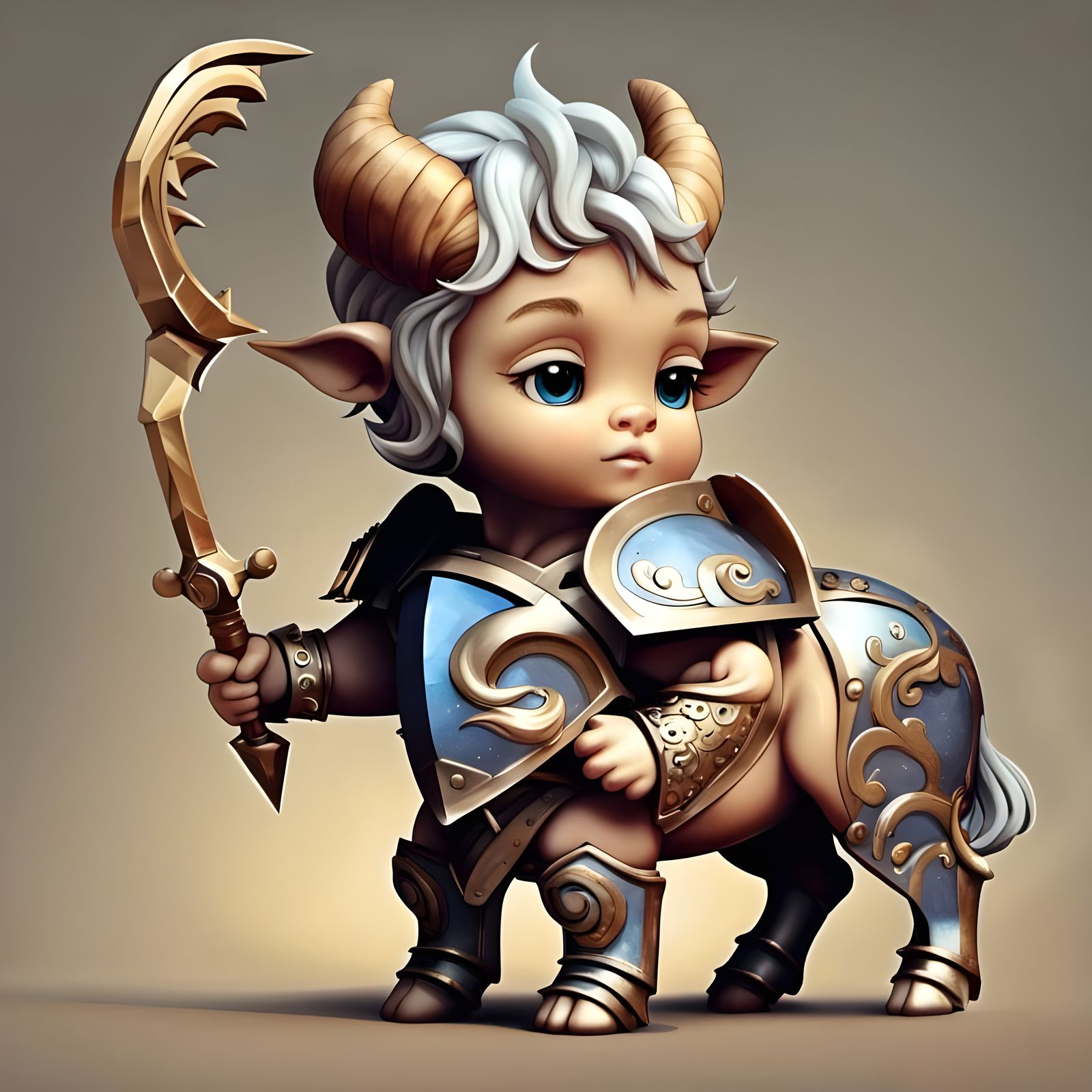 Baby Chiron the Credit Eater  by @gullyDJ