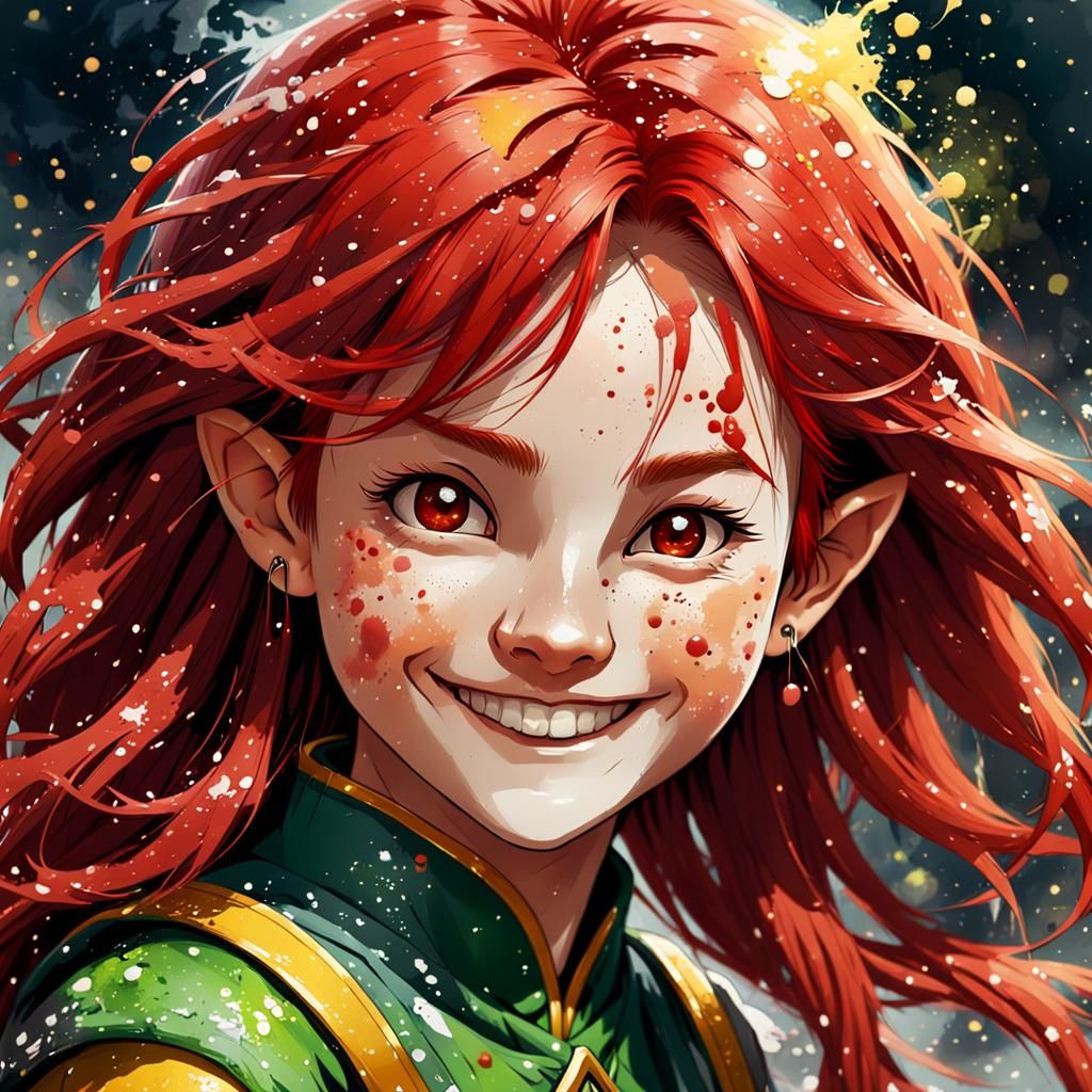 Elf, redhead