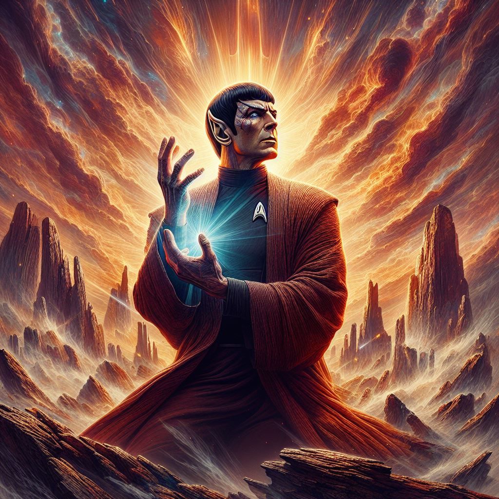 The moment Spock's mind was touched by V'ger