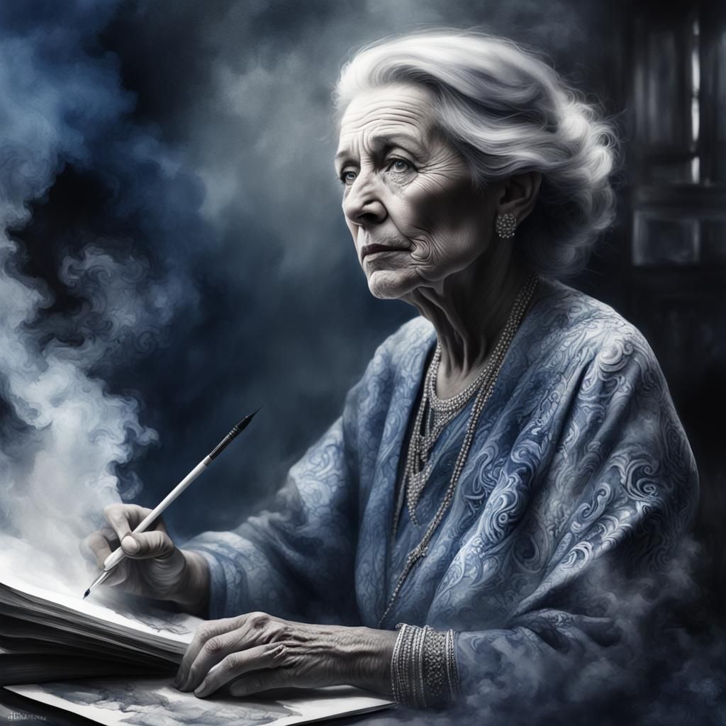 The writer   by @Mani