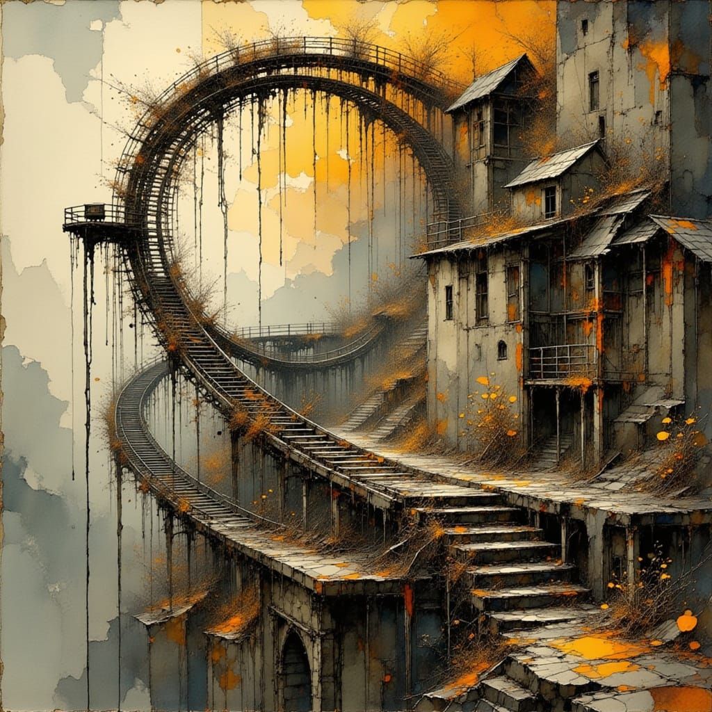 Personal Roller Coaster  by @Mecanara