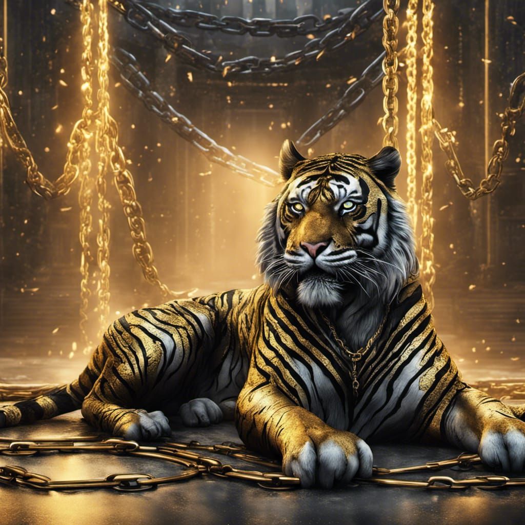 Wonderful 3D Tiger Wallpaper for iPhone 4