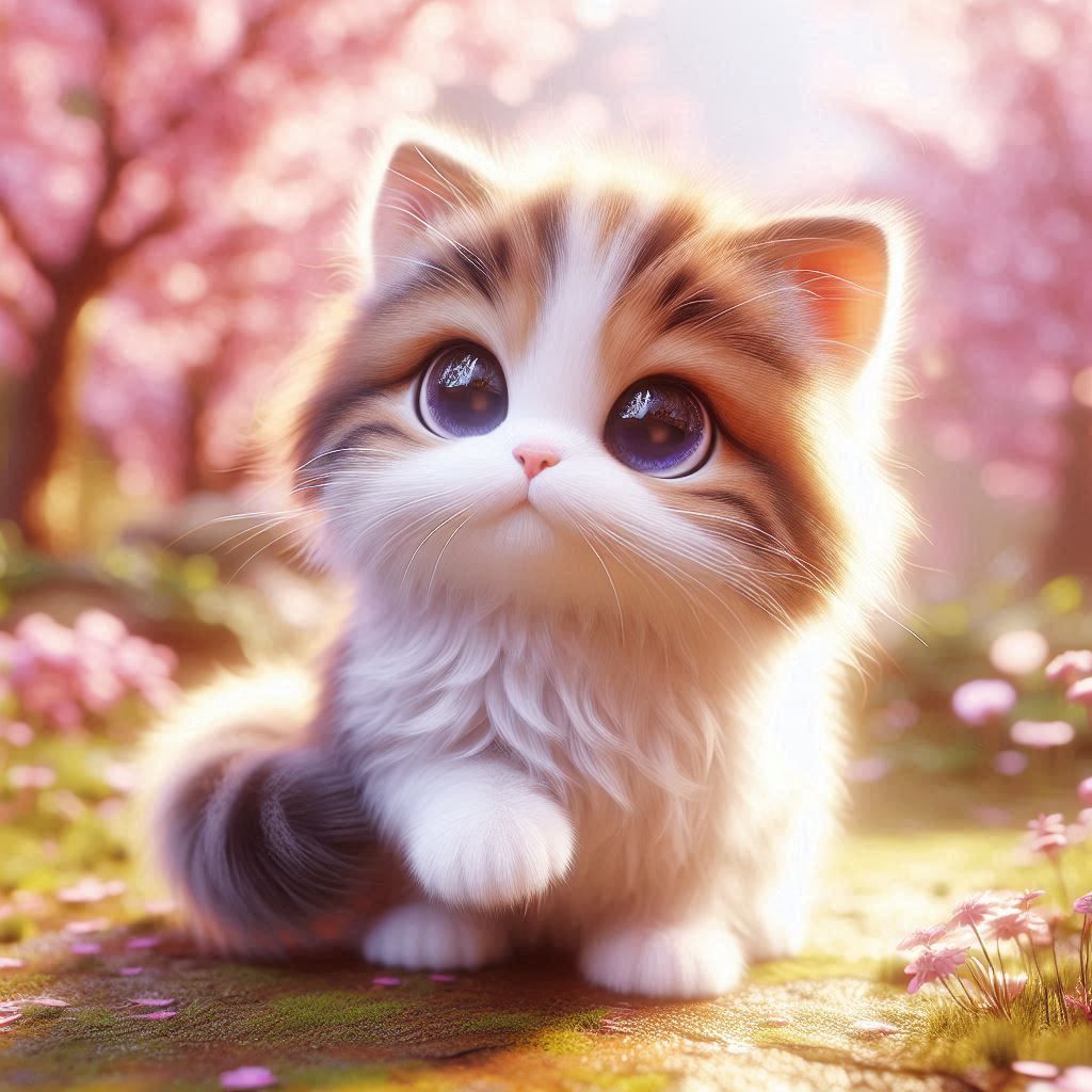 Spring Time with Kitty