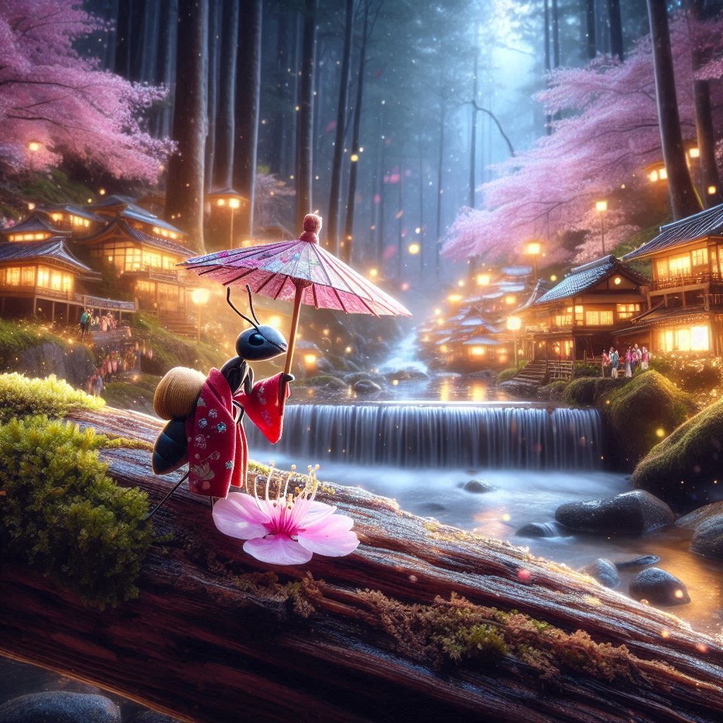 Night Walk : Secret Life of Ants