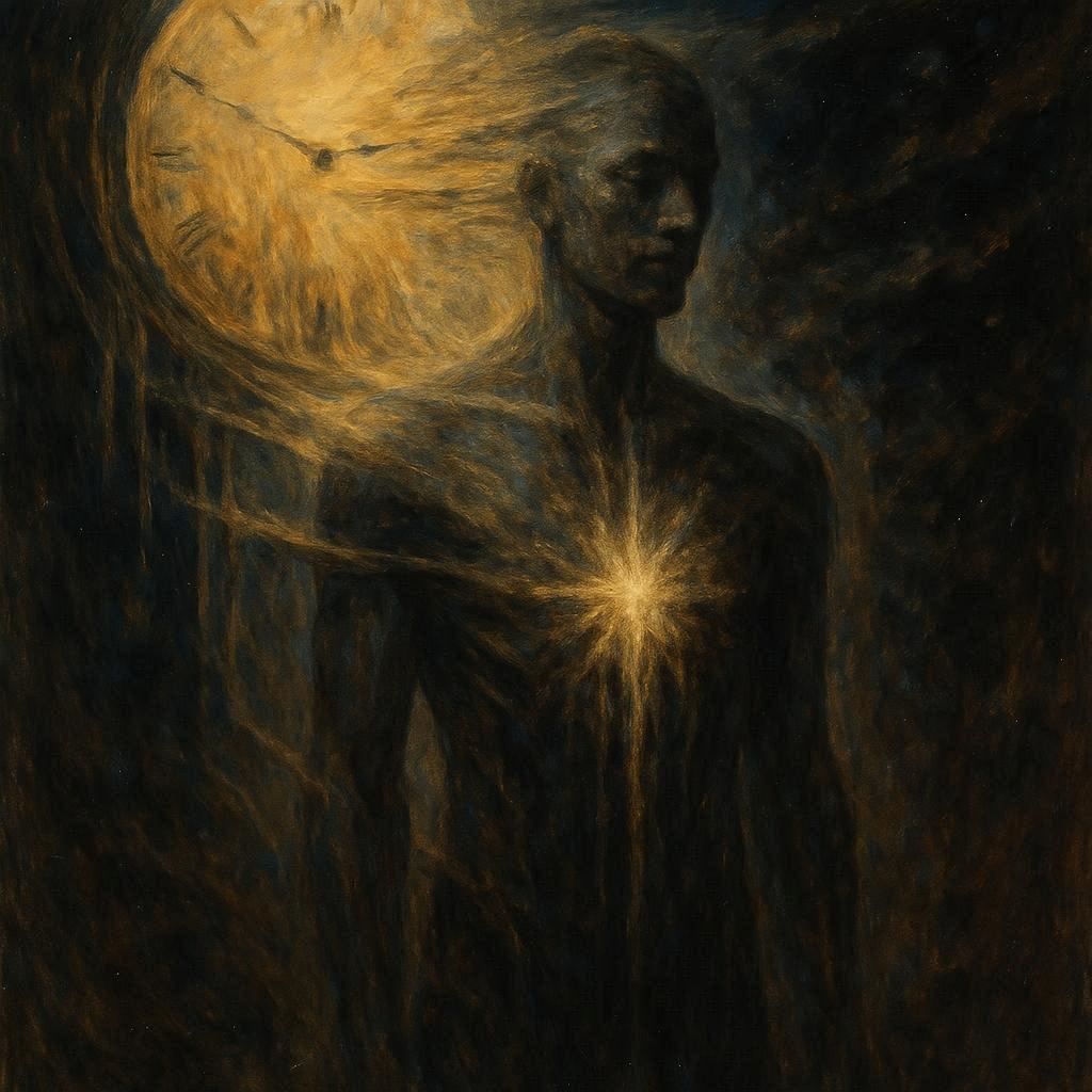 Time distends: a second stretches to eternity, eternity coll...