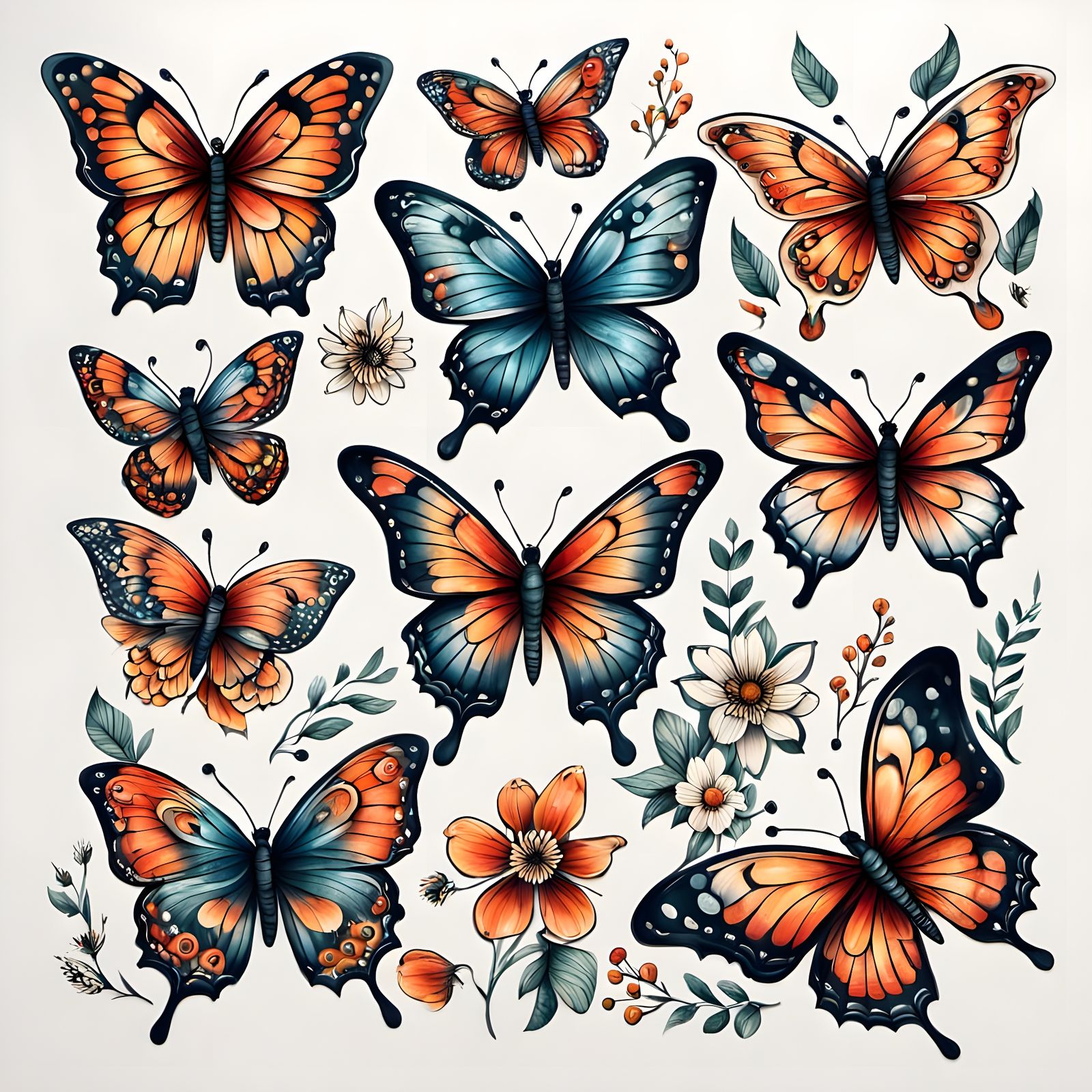 Butterfly Flash  by @Crafter5280