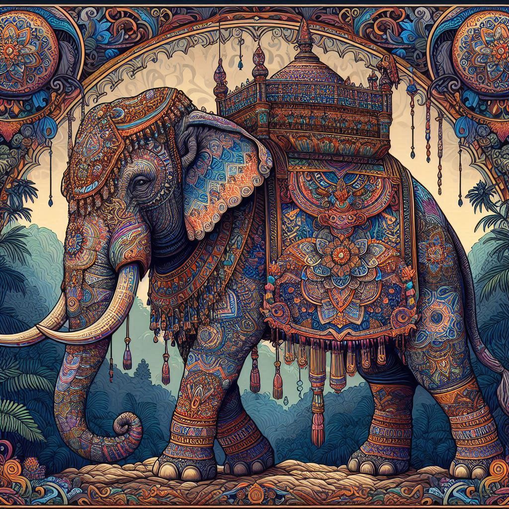 Ornate Elephant