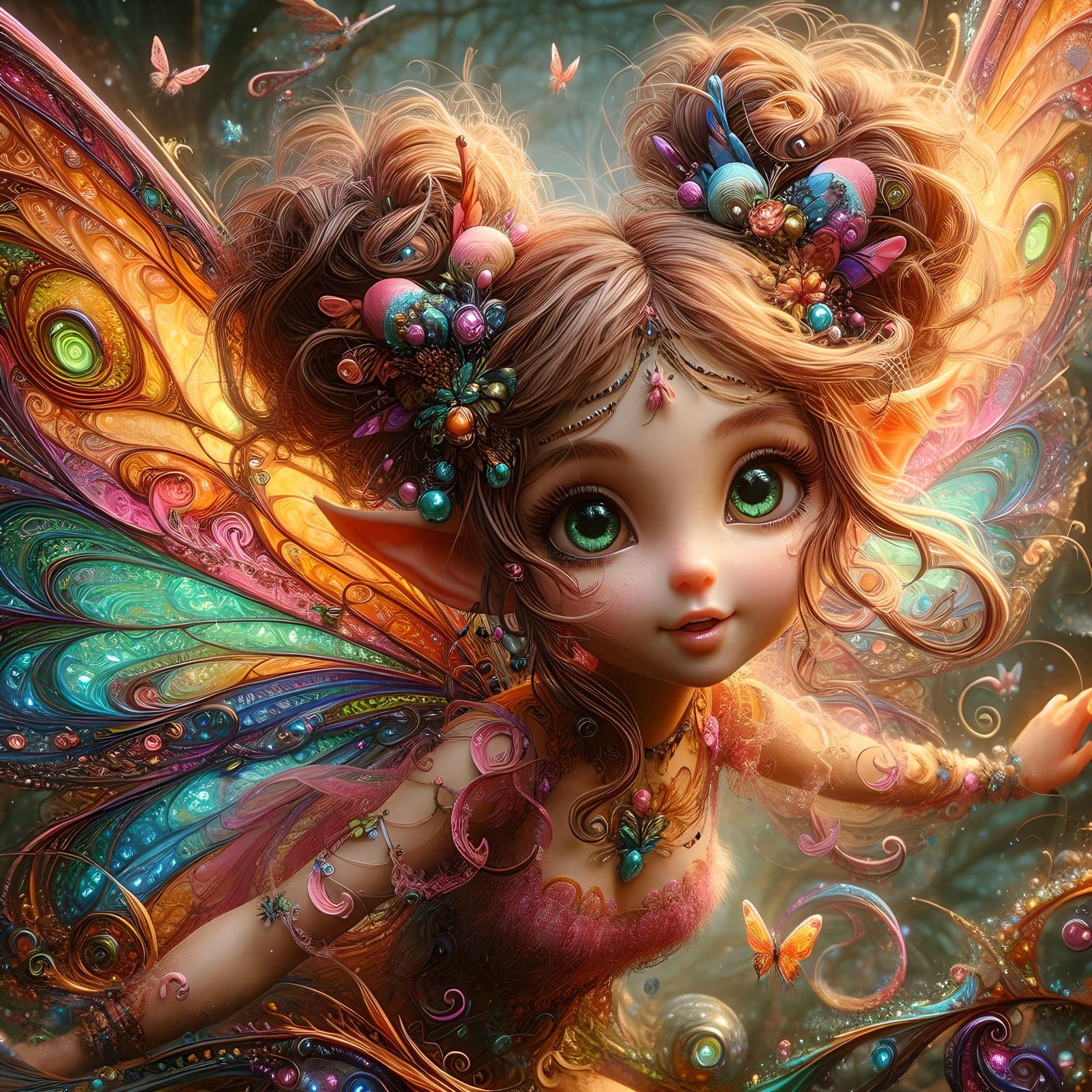 Adelphia - Butterfly pixie
