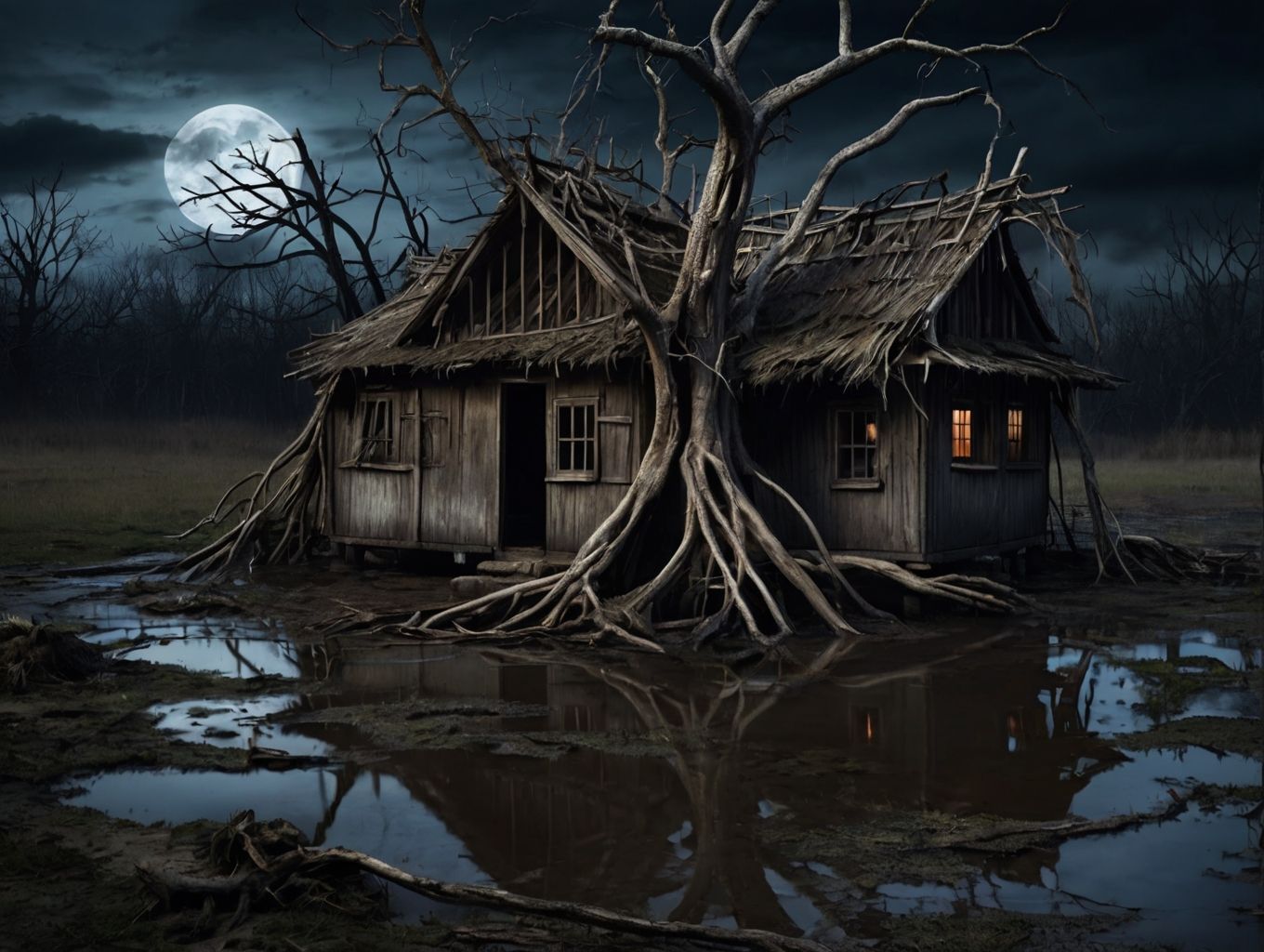 Swamp Tree Hut
