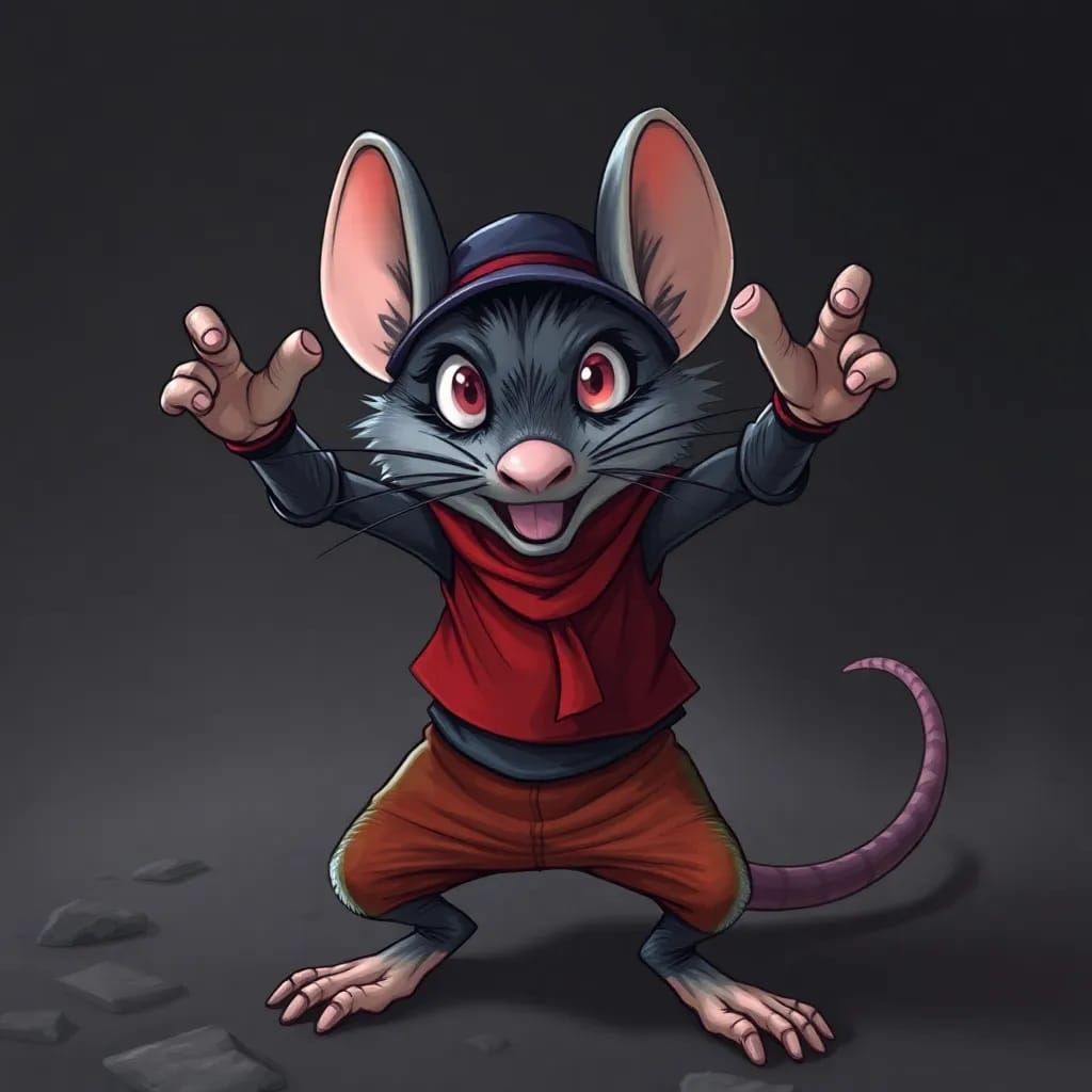 Meet Ratticus, the charismatic leader of the breakdancing Ra...