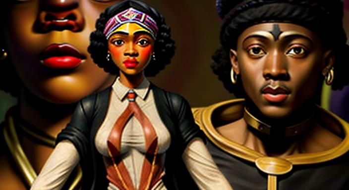 (Respect:1.3) epic (Harlem renaissance:1.1) art masterpiece ...