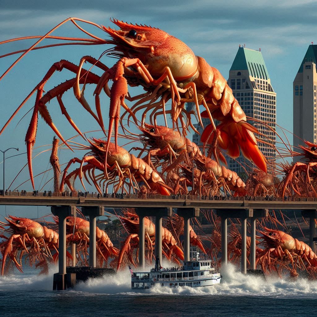 The Advance of the Prawns