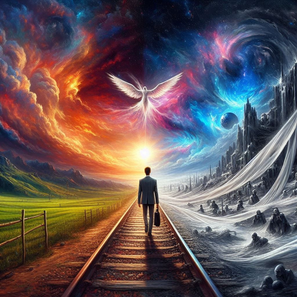 So, so you think you can tell heaven from hell