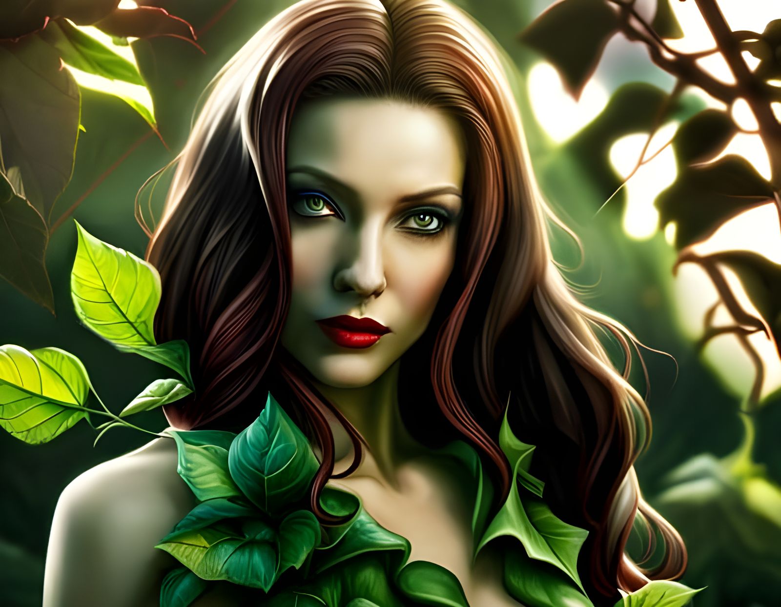 Poison Ivy - AI Generated Artwork - NightCafe Creator