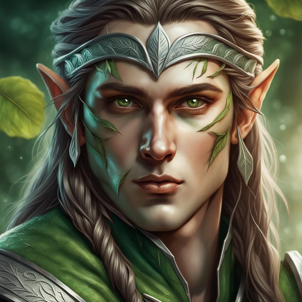 Elvish warrior - AI Generated Artwork - NightCafe Creator