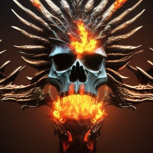 Flaming_Skull
