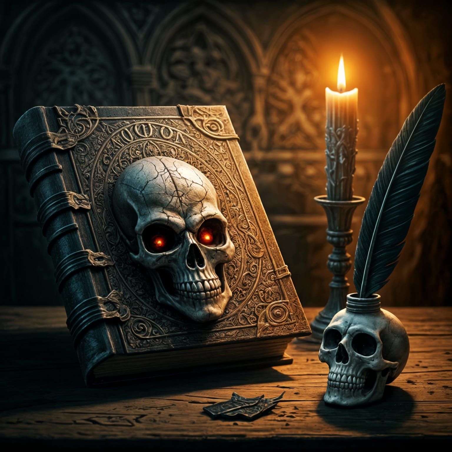 Nécronomicon  by @Atatorus