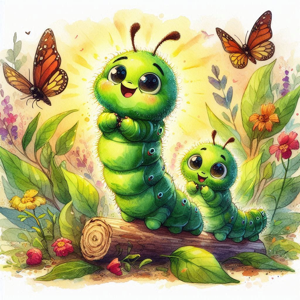 Excited Caterpillar