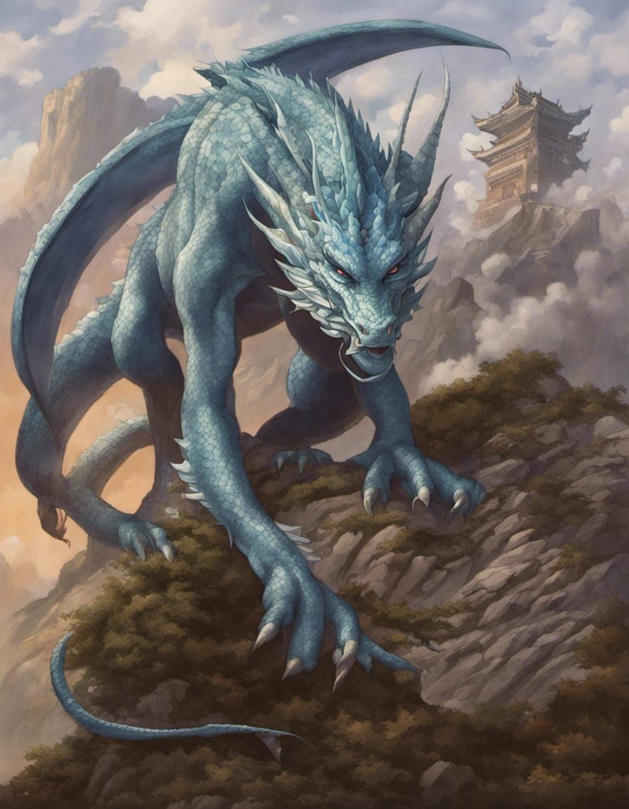 Blue dragon