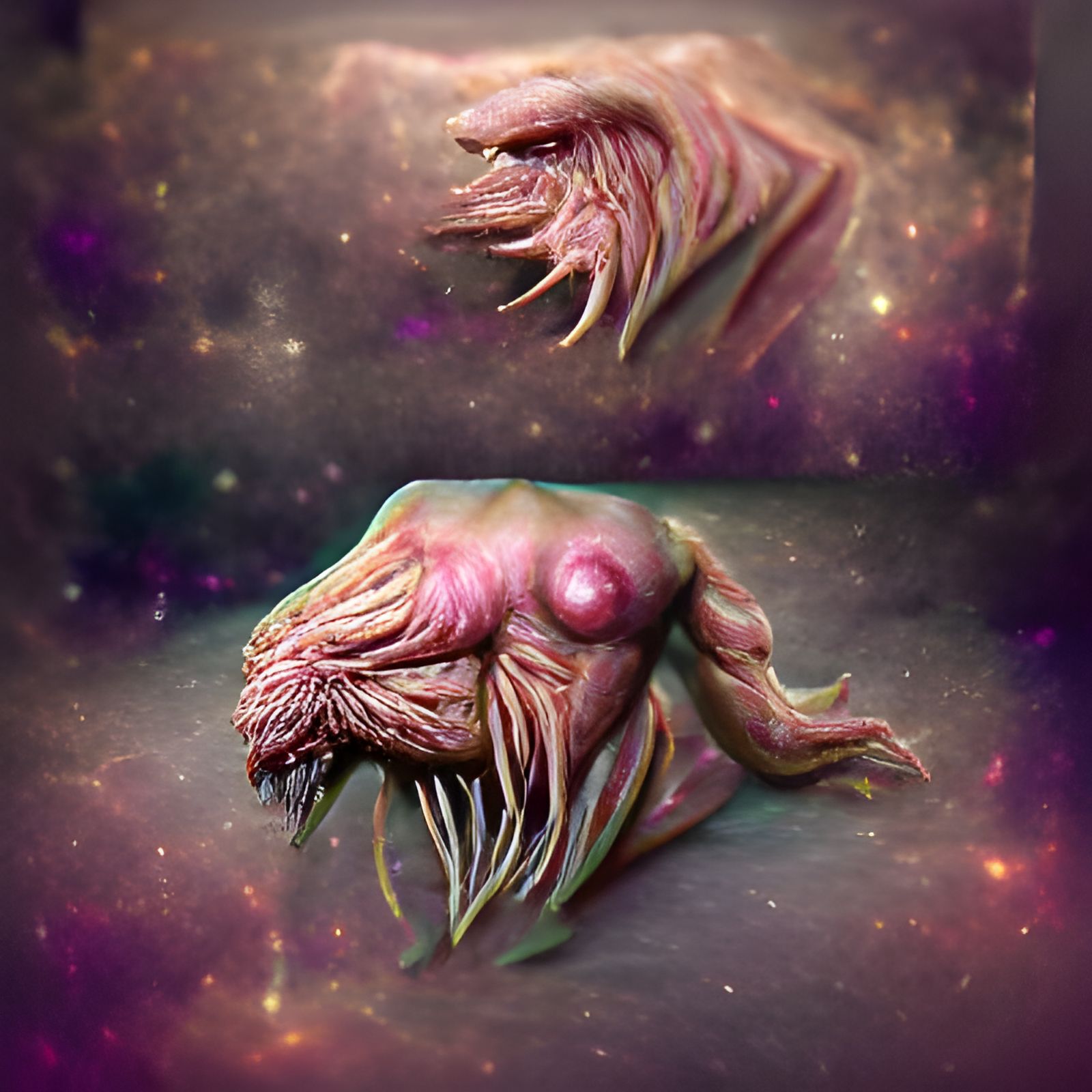 Elder flesh creature from the ancient realm of deep space.