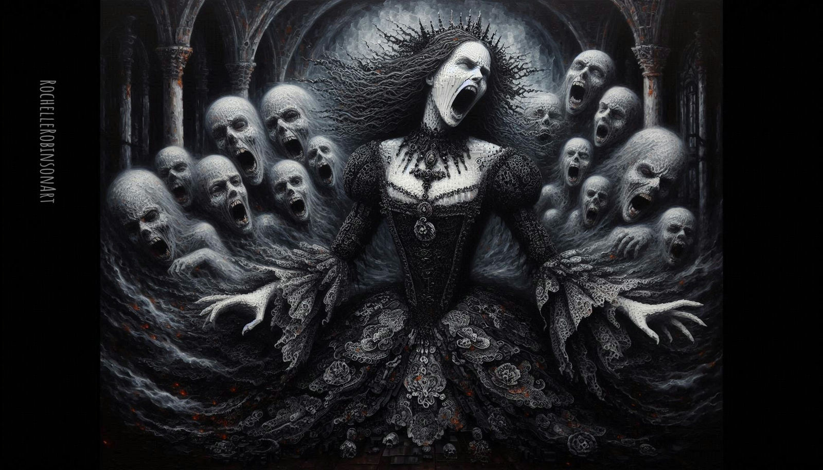 Ghost Bride - Gothic Art