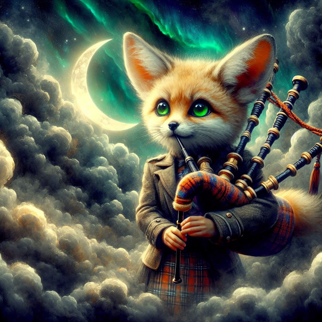 Bagpipes.