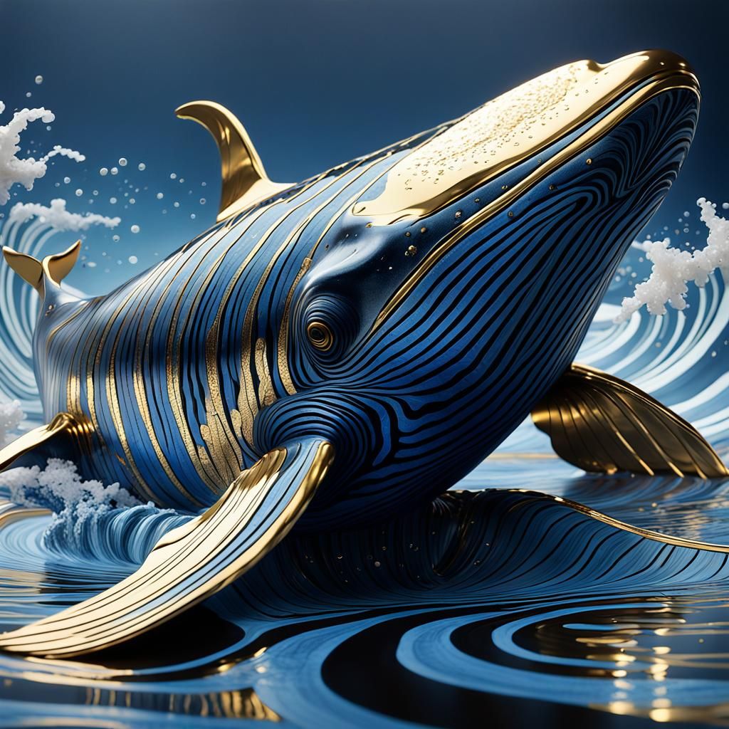 There's a Blue Whale Beached by a Springtime's Ebb