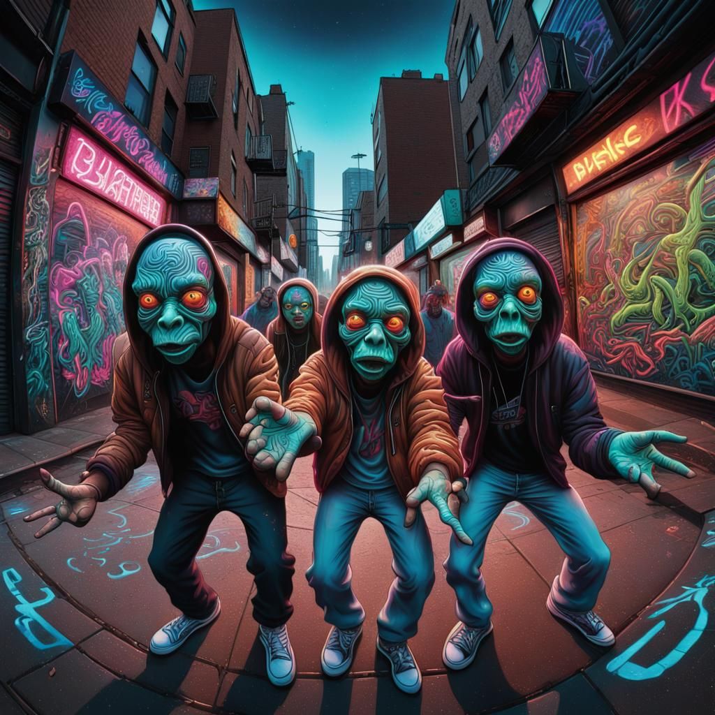 Night creeps