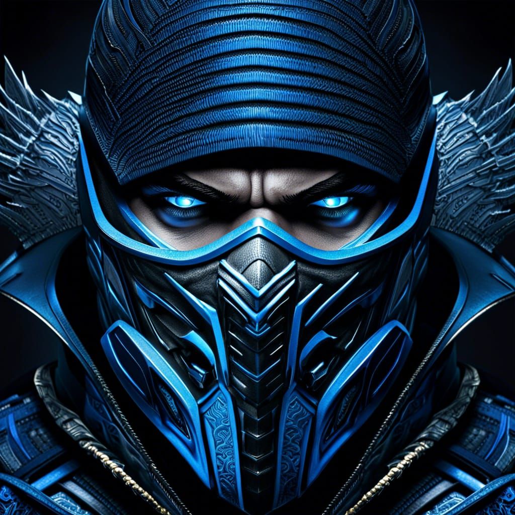 Sub-Zero - Mortal Kombat - AI Generated Artwork - NightCafe Creator