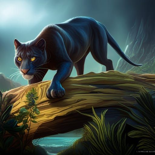 Black Panther - AI Generated Artwork - NightCafe Creator