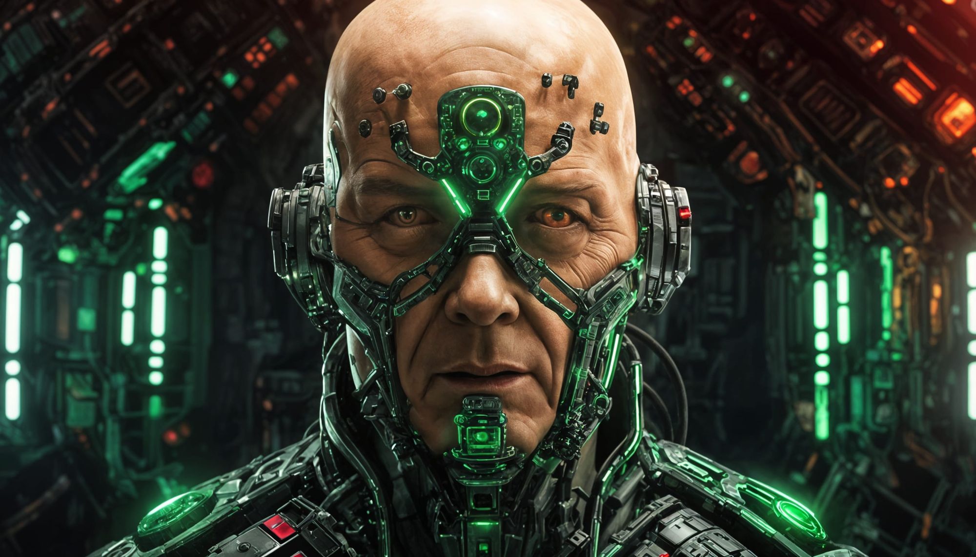 The Borg found the Babylon 5 universe and by assimilating the psi-corps are now able to send self-abandonment into everyone's mind