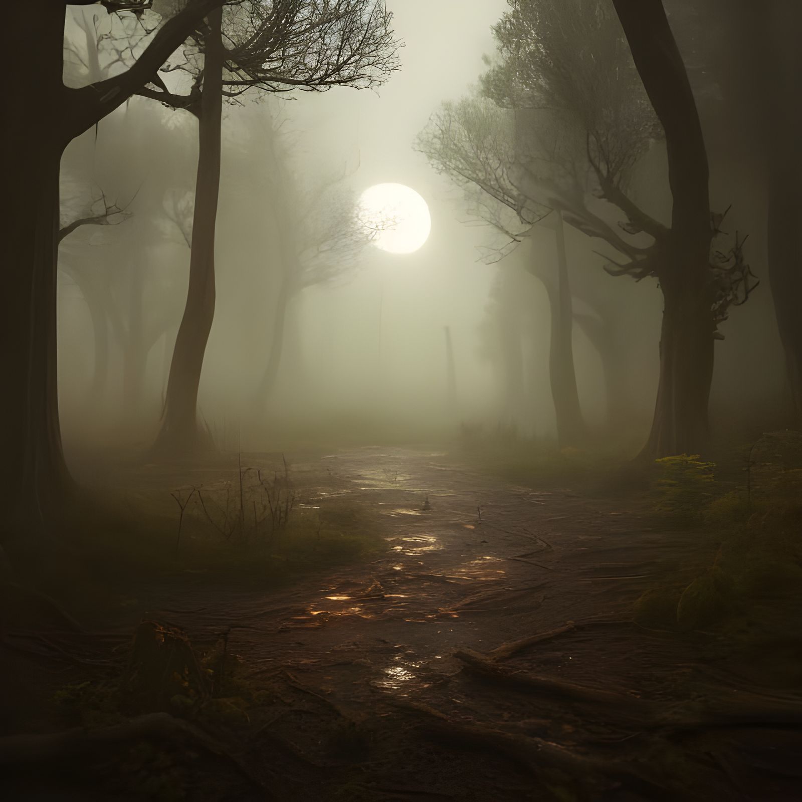 Spooky Forest  by @RealLirix