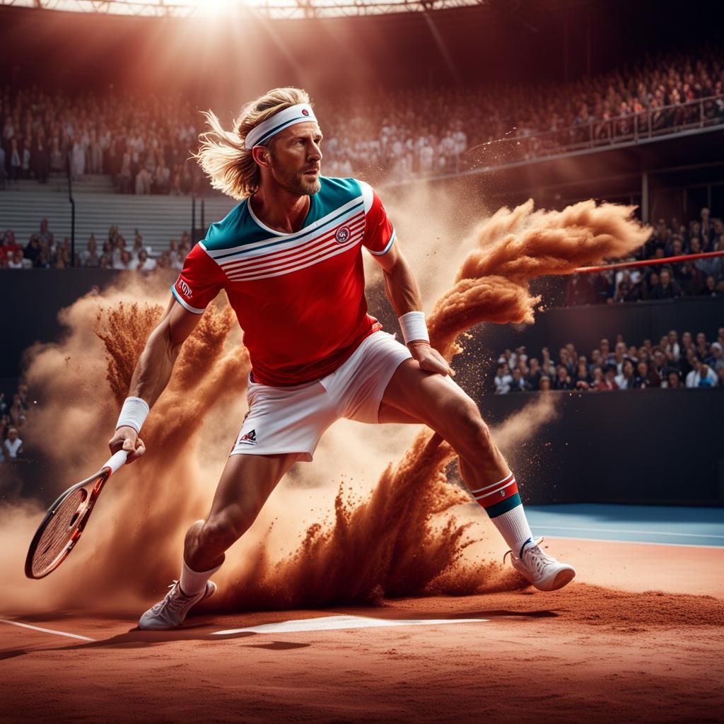 Björn Borg - The Master  by @Rey Izain