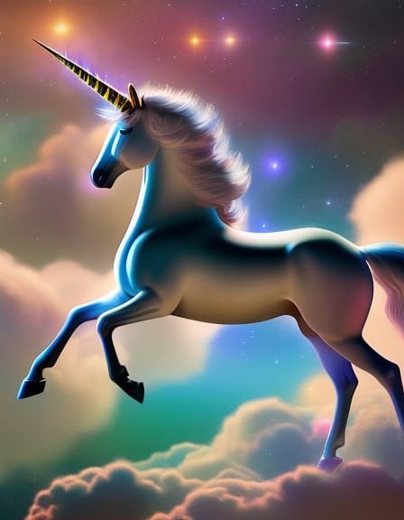 Noble Unicorn - AI Generated Artwork - NightCafe Creator