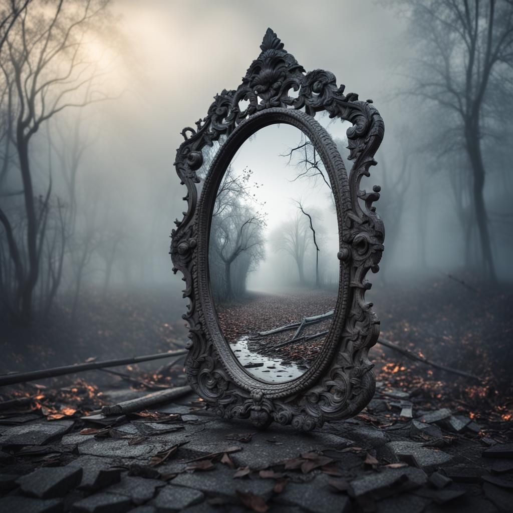 Mist in the Mirror  by @undefined